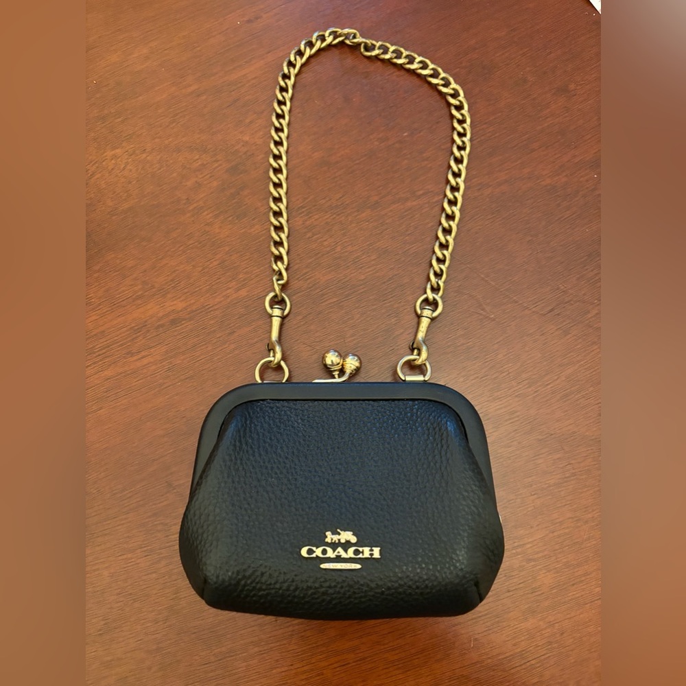 Coach Nora kisslock purse